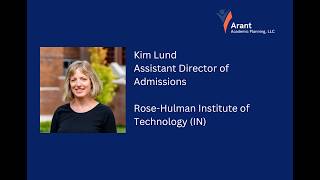 Rose-Hulman Institute of Technology Virtual Information Session