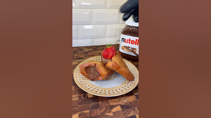 Nutella Bread Pockets #shorts
