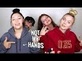 NOT MY HANDS CHALLENGE with Daisy Marquez, Alex Juarez, and Shelby Triglia!!