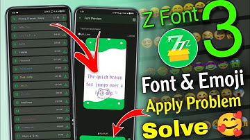 Z Font 3 Font Apply Problem Solve | Z Font 3 Font & Emoji Apply Problems Solve In Vivo & IQoo Phone