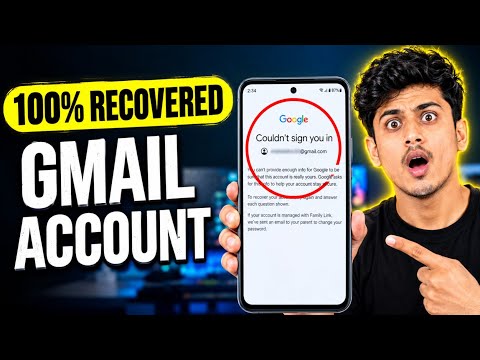 How to recover Gmail account | Google couldn't sign you in | Gmail account recovery 2026
