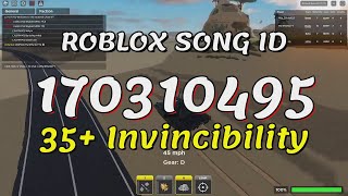 35+ Invincibility Roblox Song IDs/Codes