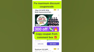 pw Vijay 2.0 gate 2026 Rank improvement batch electrical #pwcoupancode #gateonline #gateelectrical