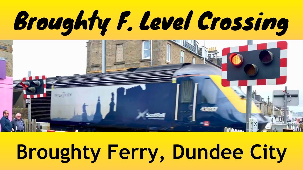 Broughty Ferry Level Crossing, Dundee City | Traingenix
