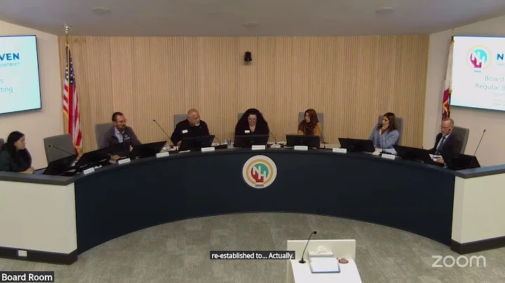 Regular Board Meeting - Tuesday, November 18, 2025