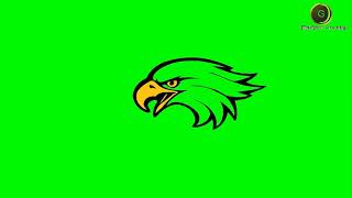 Eagle Logo Green Screen HD