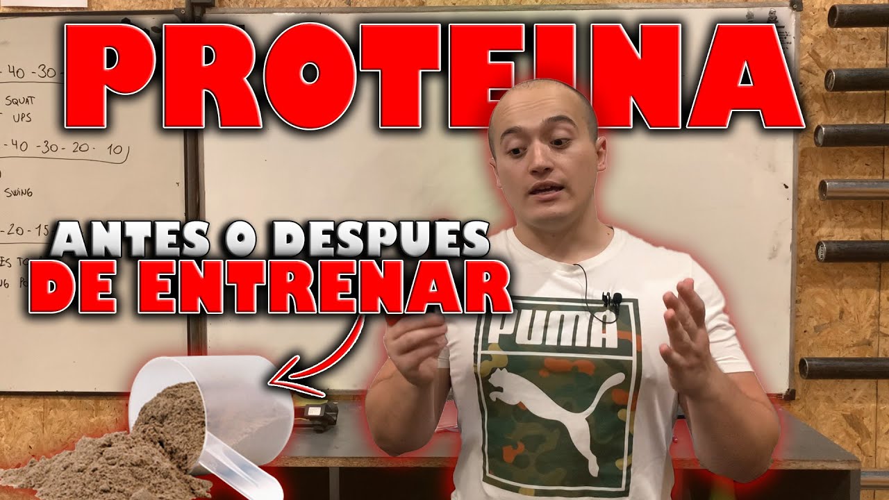 PROTEINA ANTES O DESPUES DE ENTRENAR | PABLO PIZZURNO