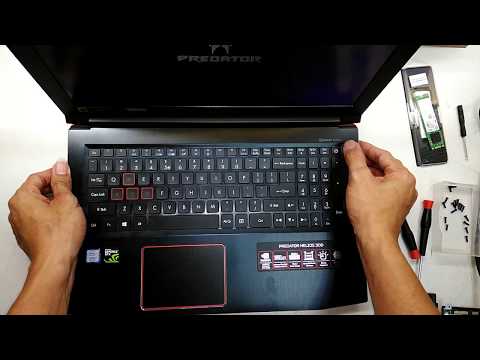 Acer Predator Helios 300 PH315-51-75WB Gaming Notebook 144Hz upgrade M.2 SSD