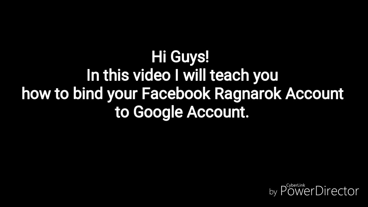 How to bind Ragnarok Mobile Facebook Account to Google Account. YouTube