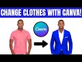 Easy Canva Trick to Change Clothes on Any Image!