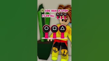 SQUID GAME DALGONA CHALLENGE #shorts #roblox