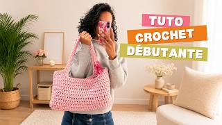 TUTO SAC CABAS FACILE (débutantes) - sac parfait pour l'été ! ☀️🌸🎀