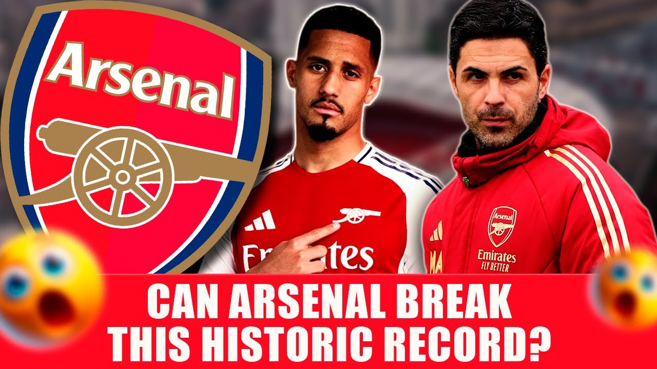 🚨 ARSENAL DEFENCE CLOSE TO SMASHING PREMIER LEAGUE RECORD! - YouTube
