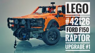 Lego #42126 Technic Ford F150 Raptor Upgrade #1 Bull Bar - Speed Build & Pictures