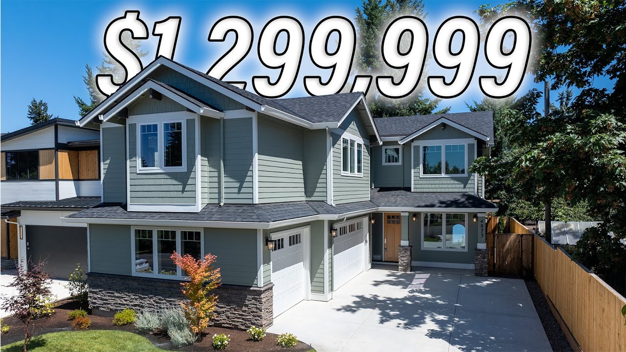 Luxury Meets Craftsman Charm in This Brand New $1.3M West Linn Home