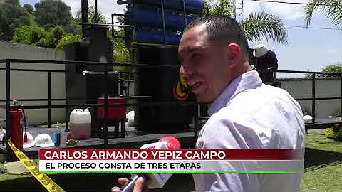 🔴 Converting waste oil into diesel is real; young people from Puebla have done it.