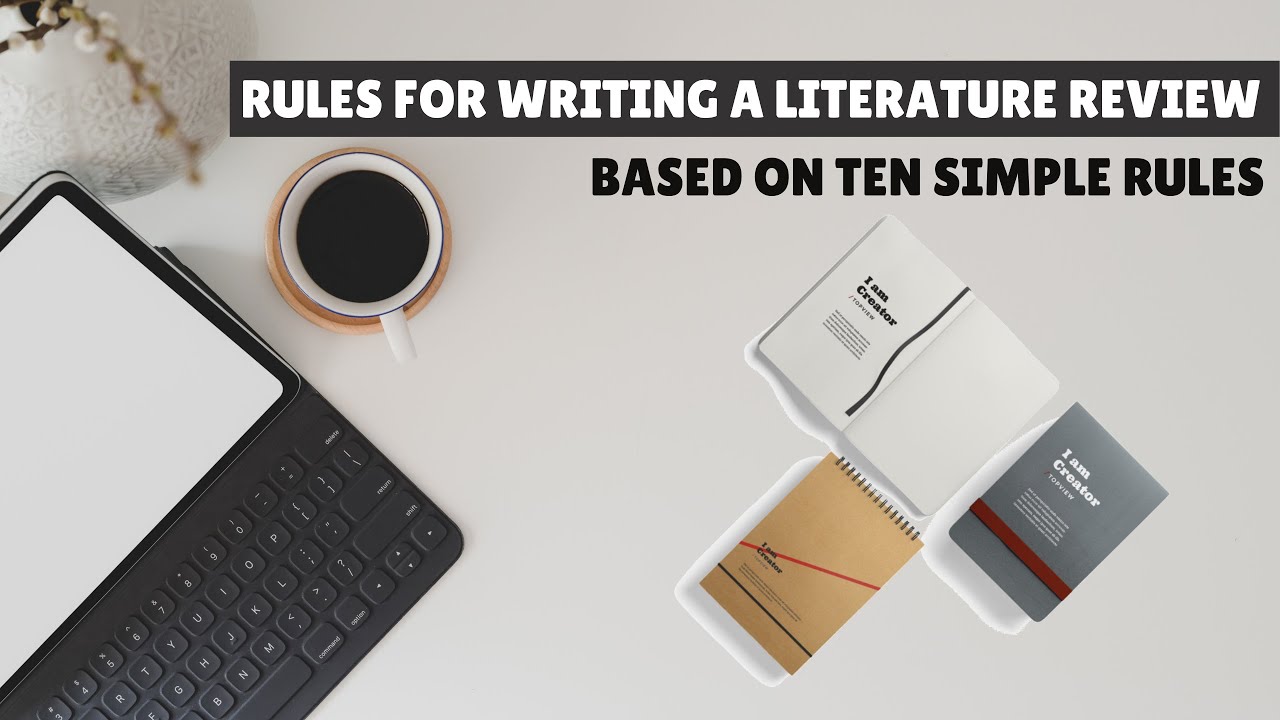 rules in writing literature review
