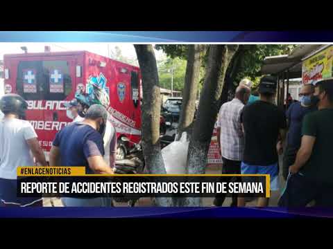 Entregan reporte de accidentes registrados este fin de semana