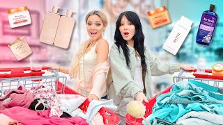 NO BUDGET TARGET SHOPPING CHALLENGE! Sister vs Sister