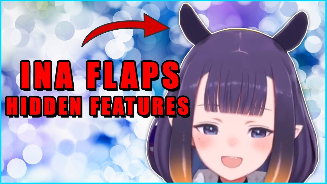 Ina Reveals a Hidden Feature of her Flaps [Hololive EN] - YouTube