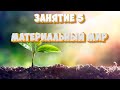 Занятие 5. Материальный мир