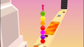 Stack Rider ☀️🔥👩‍❤️‍👨 MAX LEVELS!! All Levels Gameplay Walkthrough Android, iOS NEW UPDATE screenshot 2