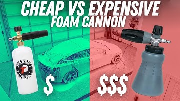 Ik heb goedkope en dure schuimkanonnen getest!