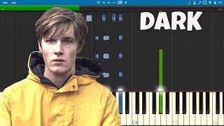 Dark Theme Song - Piano Tutorial - Netflix  (Apparat - Goodbye) chords