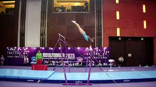 KRASTEVA Kristin (BUL)_2025 Artistic Junior Worlds - _Qualifications_Uneven Bars