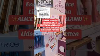 LOHNT SICH DAS?! 🤔 essence x Catrice Alice in Wonderland Lidschatten Paletten #makeup #essence #neu
