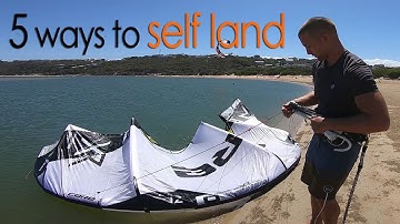5 manieren om zelf te landen (kiteboarding tutorial)