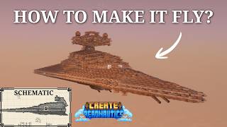How to Assemble GIANT Contraption (Schematic Included) | Create Aeronautics