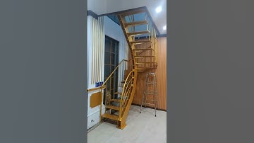 Cầu thang sắt đơn giản #xaydung #cauthang #stairs #construction