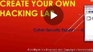 [ Ethical hacking in hindi ] 1. Create hacking lab part - 1