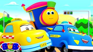 transport adventure song vehicles for kids nursery rhymes by bob the train