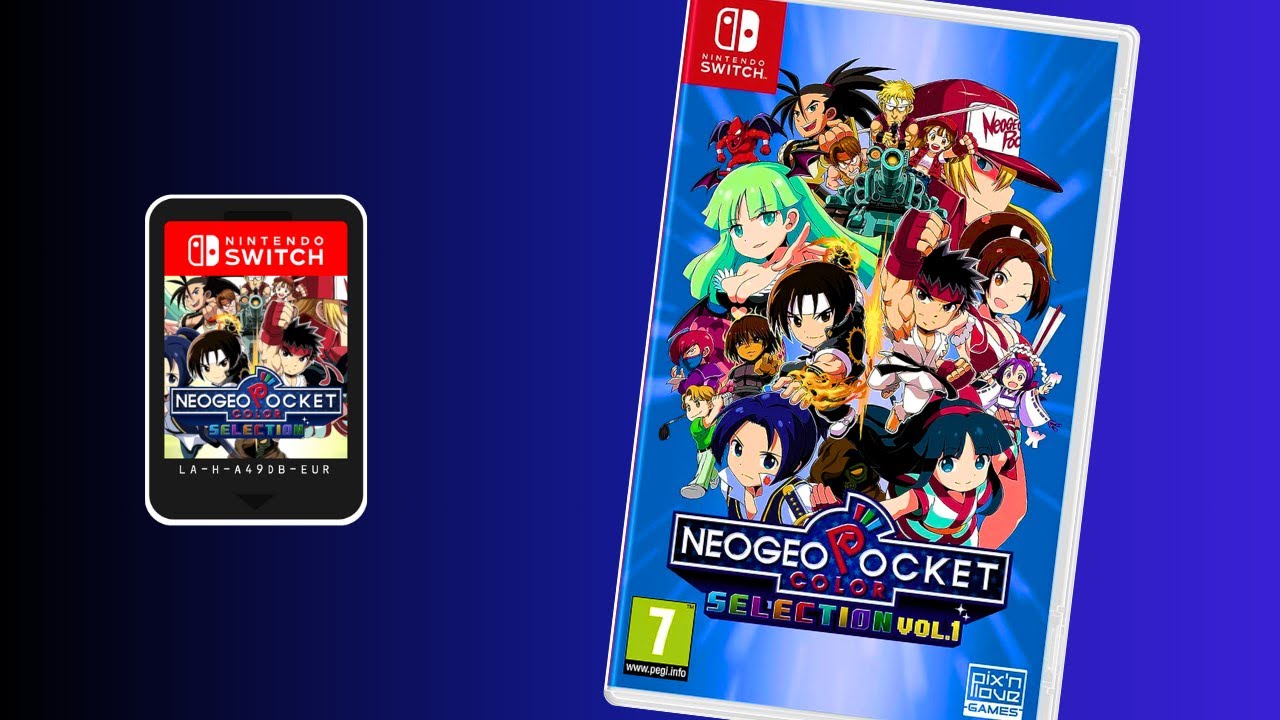 NEOGEO Pocket Color Selection Vol 1 - All 10 Games Shown - YouTube