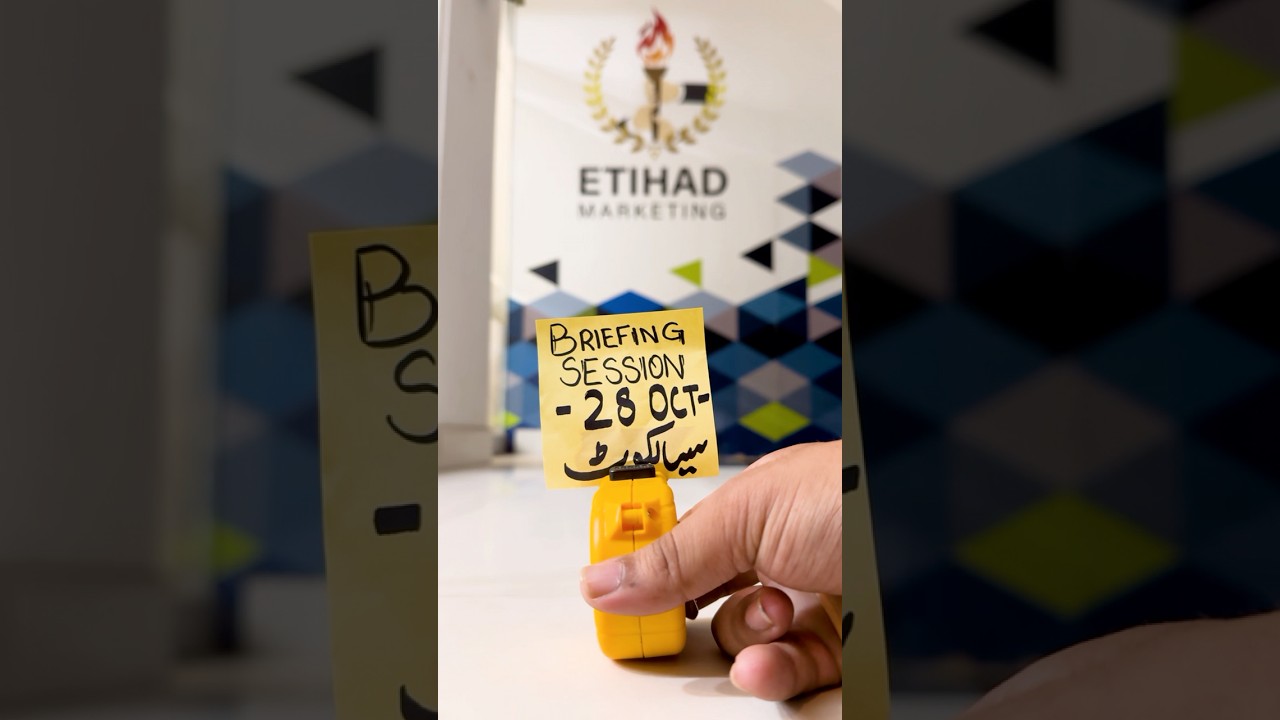 Join us on 28th October for the Development Briefing Session of Etihad Town Sialkot 