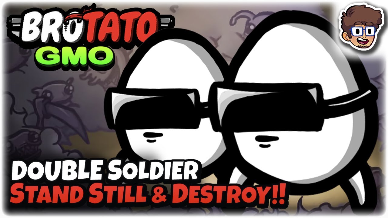 DOUBLE Soldier, Stand Still & Destroy EVERYTHING!! | Soldier + Soldier | Brotato: Modded