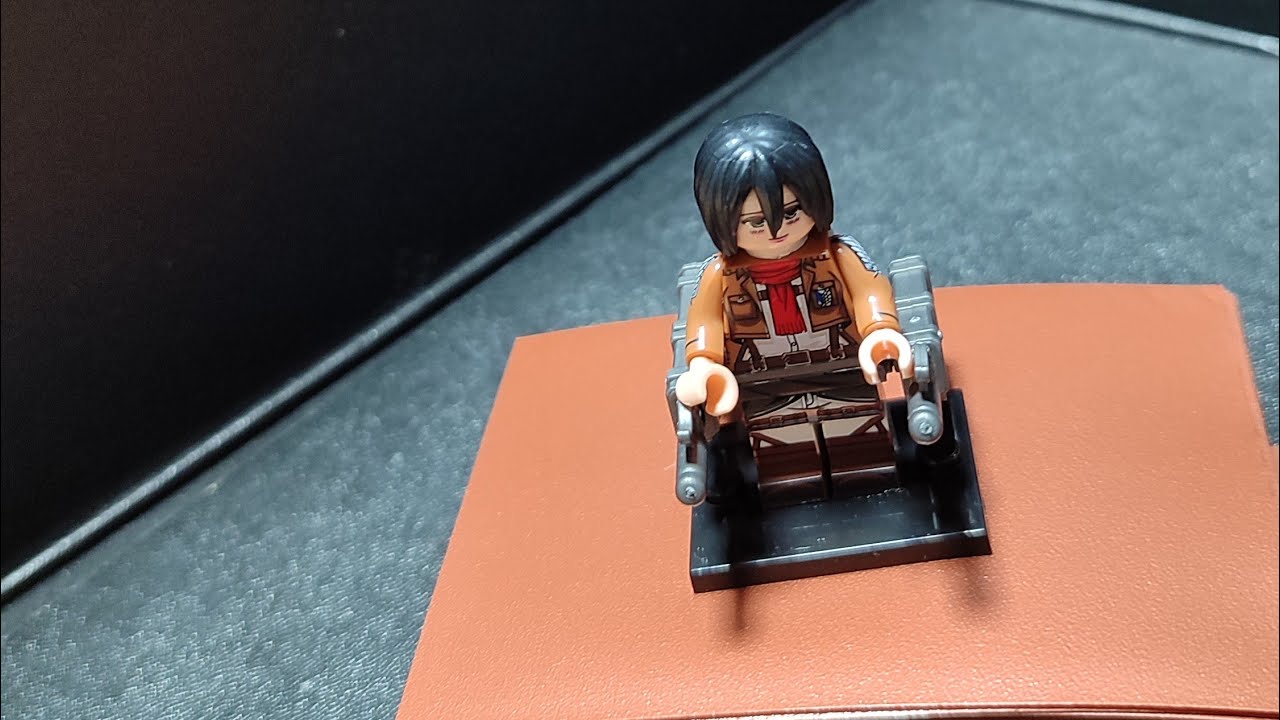 Mikasa lego attack on titan anime 