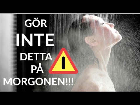 Video: Vad Man Ska Dricka På Morgonen