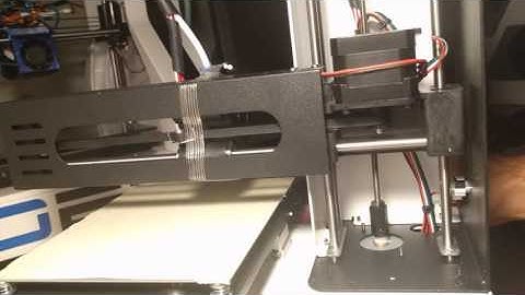 Z-axis Movement Working Properly Example - Monoprice Select Mini / Malyan M200 3D Printer