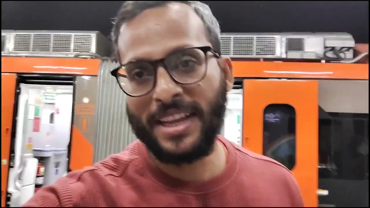 Some scenes from the new Bandh Bharat Sleeper's voyage.