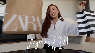 VLOGMAS 2021 Ep.4: Christmas Shopping &amp; Packing | Sephora &amp; Zara Haul