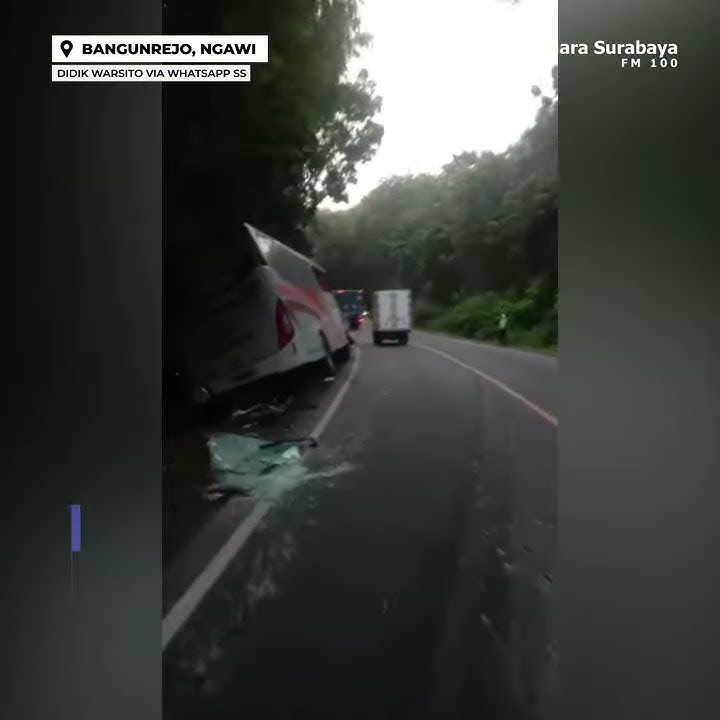Kecelakaan Frontal Mira vs Sumber Selamat di Ngawi