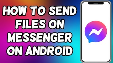 How To Send Files on Messenger On Android | WORKING 100%