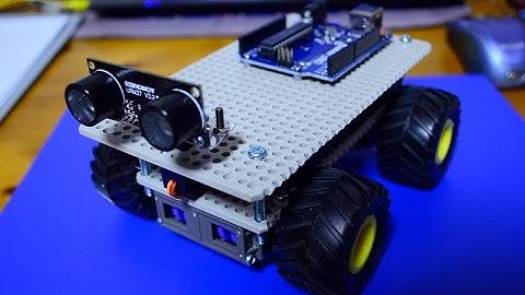 超音波センサー　URM37 　電子工作　四輪駆動　ロボット　Arduino Robot 　2016 03 14 　福島夢科学
