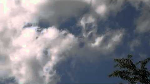 "The Bellclouds" (Sped Up Clouds Video - 4X Fast Motion)