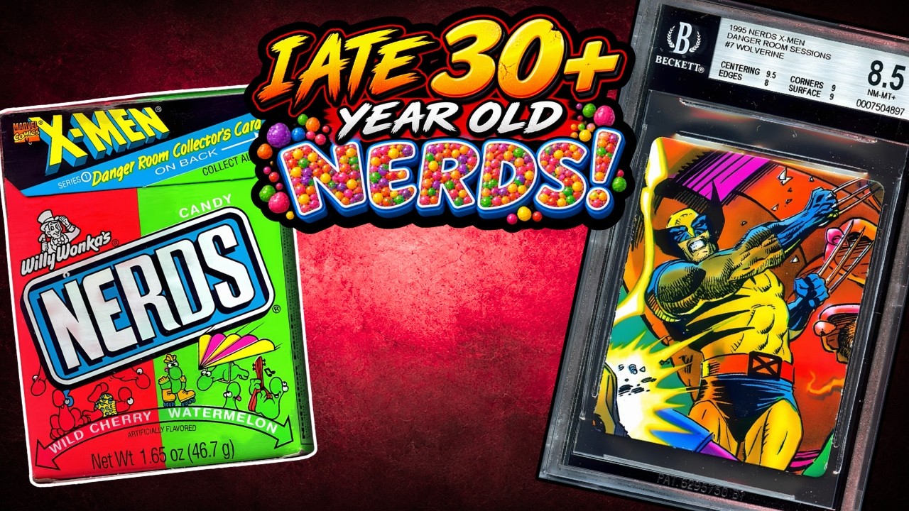 Opening a 1995 Sealed Nerds & X-Men Promo Card Box! | Vintage