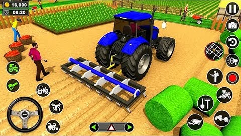 Modern Tractor Farming Driving Simulator 3D - New Tractor Farming Game - Android Gameplay