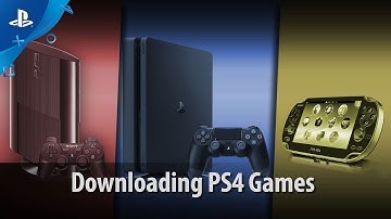 Downloading Games | PS4
